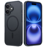 FNTCASE iPhone 16用電話ケース: 磁気マットテクスチャ耐衝撃ミリタリーグレード落下保護携帯電話カバー